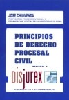 Principios de Derecho Procesal Civil. 2 Tomos 