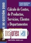 Clculo de costes de productos, servicios clientes y departamentos