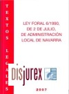 Ley Foral 6/1990 2/07 Administracin Local Navarra