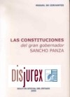 Las constituciones del gran gobernador Sancho Panza