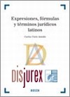Expresiones, frmulas y trminos jurdicos latinos