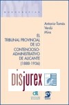 El Tribunal Provincial de lo Contencioso - Administrativo de Alicante (1888-1936)