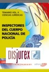 Inspectores del Cuerpo Nacional de Polica . Temario Vol. II . Ciencias Jurdicas