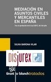 Mediacin en asuntos civiles y mercantiles en Espaa