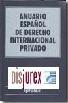 Anuario Espaol de Derecho Internacional Privado 2007. Tomo VII
