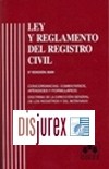 Ley y Reglamento del Registro Civil - 5 Edicin