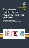 Tratamiento jurdico de los menores extranjeros en Espaa 