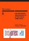 Las elecciones autonmicas en el Pas Vasco, 1980-2012
