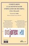 Comentarios a las Sentencias de Unificacin de Doctrina (Civil y Mercantil) Volumen 12 - 2020