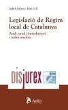 Legislaci de Rgim local de Catalunya Amb estudi introductori i ndex analtic