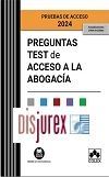 Preguntas test de Acceso a la abogaca - (2 Edicin) Examen 2024 | 1600 cuestiones de materias comunes, civil-mercantil, penal, contencioso-administrativo y laboral