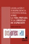 Legislacion y Jurisprudencia Constitucional Sobre la Vida Privada y la Libertad de Expresion. Concordanc